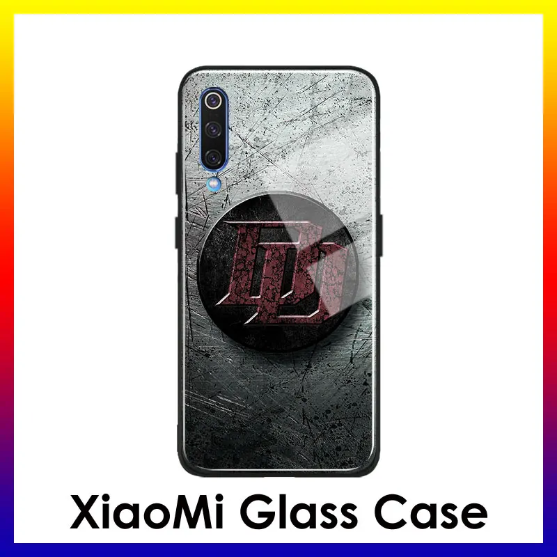 AE 1652 Daredevil marvel мягкий силиконовый стеклянный чехол для телефона, чехол для Xiaomi mi 8 9 SE mi x 2 2s 3 Red mi Note 5 6 7 8 Pro - Цвет: AE 1652