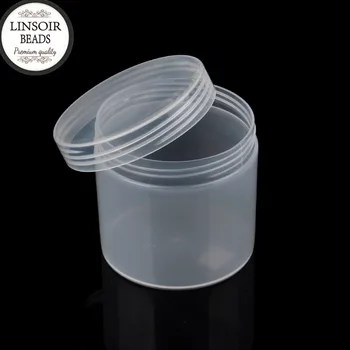 

5pcs/lot 6.6x6.3cm Round Container Storage Cases Jewelry Storage Pad Box Nail Art Remover Paper Wipe Jewelry Box Stand F3073