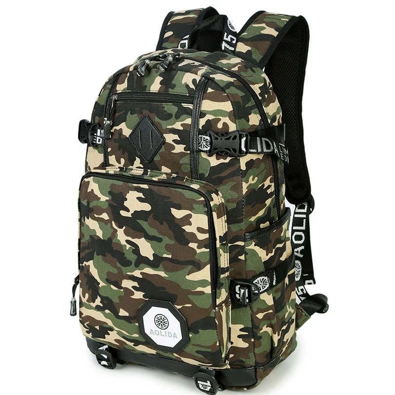 New Fashion Youth Camouflage Backpacks School Bags for Teenagers Girls