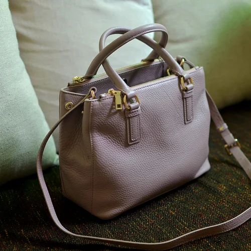 

new high-end import head layer grain leather hand all-match elegant OL shoulder diagonal cross leather handbag