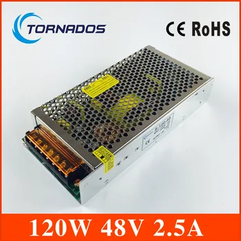 

120W 48V 2.5A Single Output Switching power supply 48V DC for LED Strip light AC to DC LED Driver S-120-48