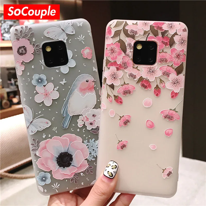 

SoCouple Phone Case For Huawei Mate 10 20 Pro Case For Huawei P30 P20 P10 Pro lite Nova 3i 3e 2s Honor 10 Soft TPU Back Cover