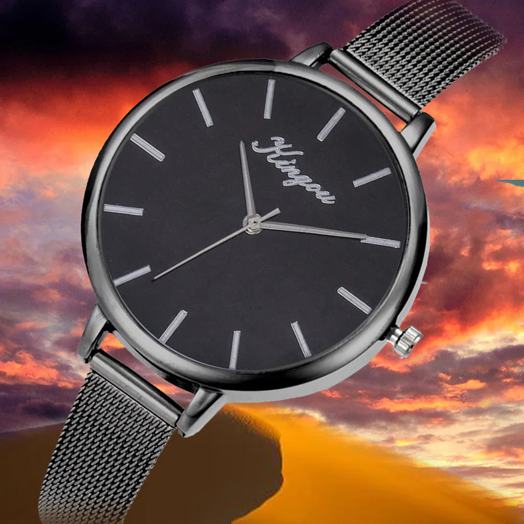 Женские часы 2019, женские часы из сплава с сеткой, повседневные часы Geneva, простые наручные часы с ремешком-сеткой, наручные часы, подарок на