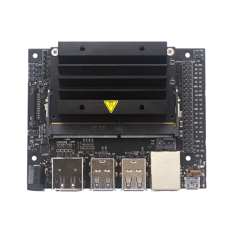 NVIDIA Jetson Nano Developer Kit Cortex-A57 1.43Ghz 128-core Maxwell GPU Acrylic Case Fan Power A