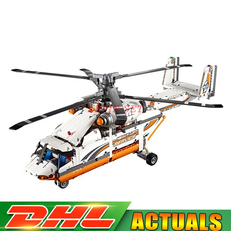 

Lepin 20002 Technology Series Mechanical Group High Load Helicopter Blocks Compatible with 42052 Boy Assembling DIY Toys for Kid