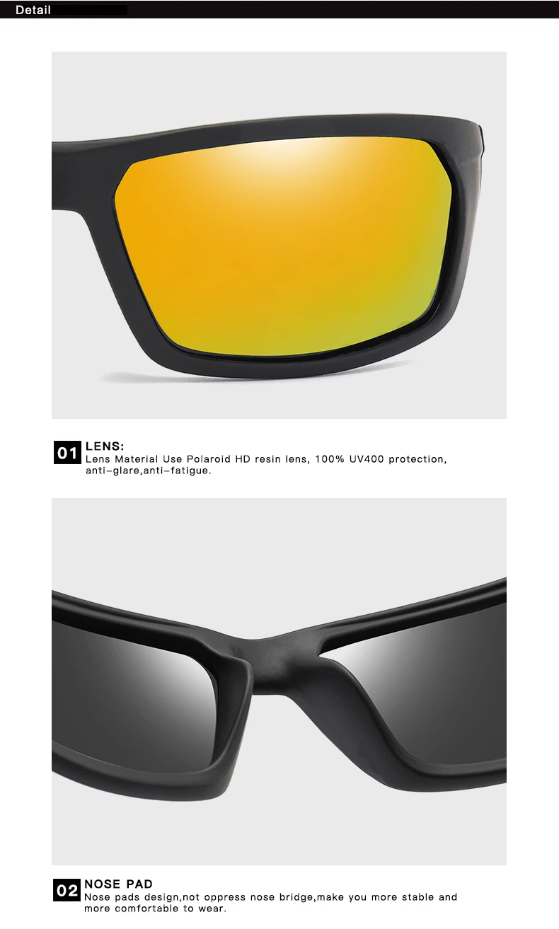 LongKeeper Polarisierte Sonnenbrille Männer 2020 Marke Design Schwarz Fahren Sport Sonnenbrille Klassische Spiegel_voghion.com