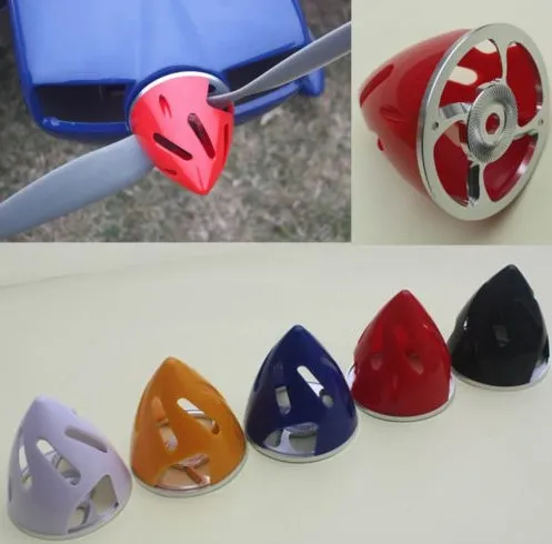 

RC Airplane Plastic Propeller Spinner Hallow Out With Aluminum Backplate