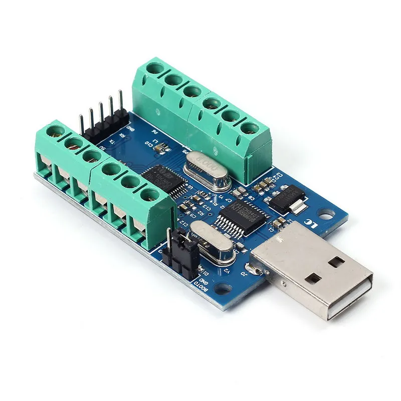 USB 10-канальный 12Bit AD Модуль сбора данных STM32 UART модуль АЦП 10-канальный один Порты и разъёмы Вход