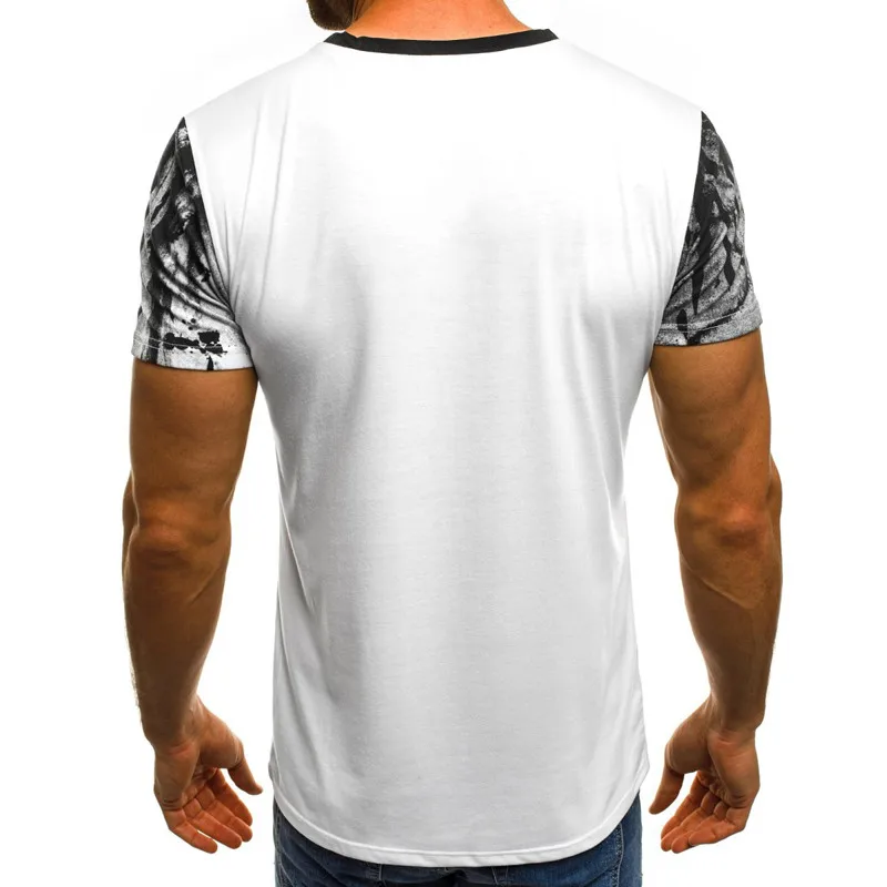 2019 hot new Kyrie Owen print T-shirt men's summer polyester short-sleeved hip-hop sale Kyrie Owen T-shirt top