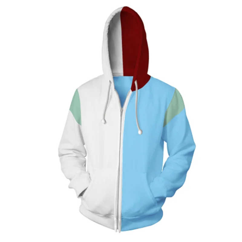 Anime Boku No My Hero Academia Cosplay Hoodies Costumes Bakugou Katsuki Todoroki Shouto Izuku Midoriya Men Spring Jacket Coat (12)