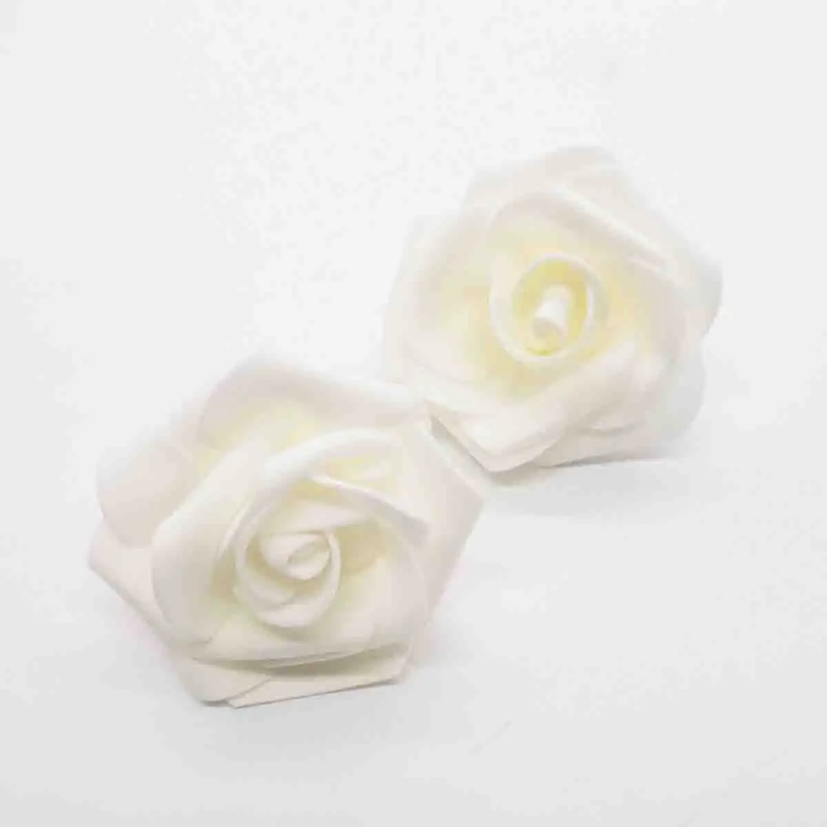 1 20 unids/lote 6 см flor cabeza Искусственные цветы boda decoraciones PE espuma rosas DIY Флорес Скрапбукинг guirnalda dec - Цвет: 1