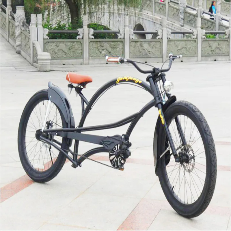 Personality Retro Bicycle Disc Brake High Carbon Steel Frame