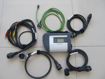 Günstige Mb Stern-diagnose-tool C4 Sd Verbinden Wifi Unterstützung Ohne Software Für 12 V-24 V Auto Und Lkw 2 Jahre Garantie