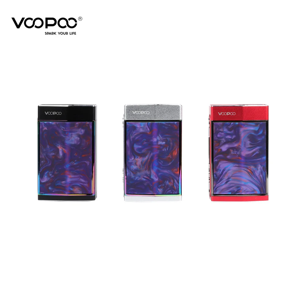 Voopoo Too Box Mod Смола 180 Вт TC коробка мод двойной Sidesilp чехлы с Gene Chip|Моды для