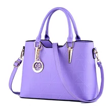 Fashion Purple Elegant PU Women Handbag Casual Office Lady Shoulder Bag Tote Crossboday Messenger Fashion Purple Elegant PU Women Handbag Casual Office Lady Shoulder Bag Tote Crossboday Messenger