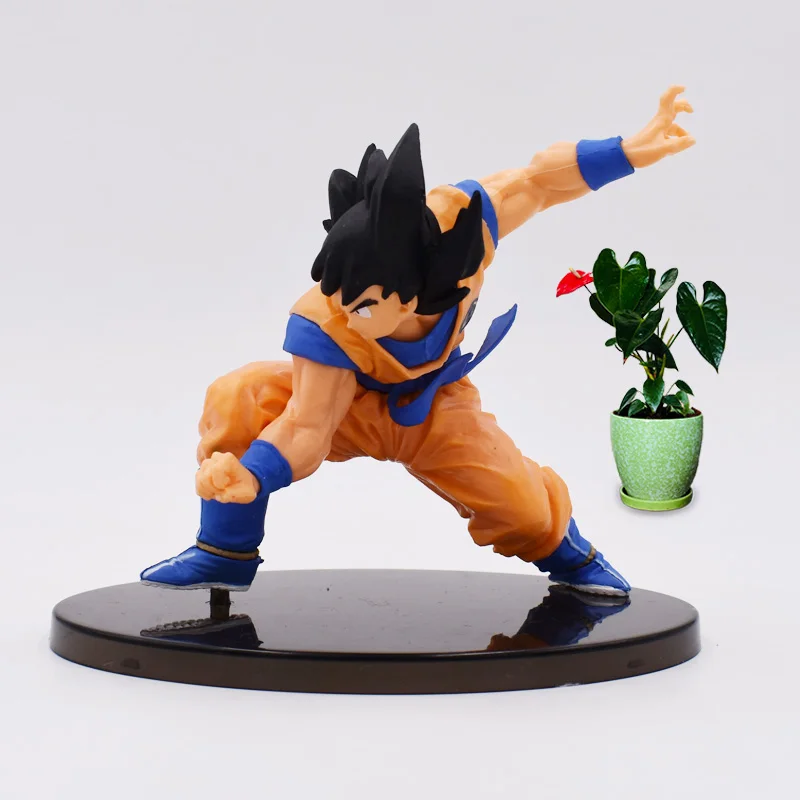 Anime Dragon Ball Tenkaichi Budokai 7 Son Goku Super Saiyan PVC Action Figure Doll Collectible Model Toy Christmas Gift For Kids