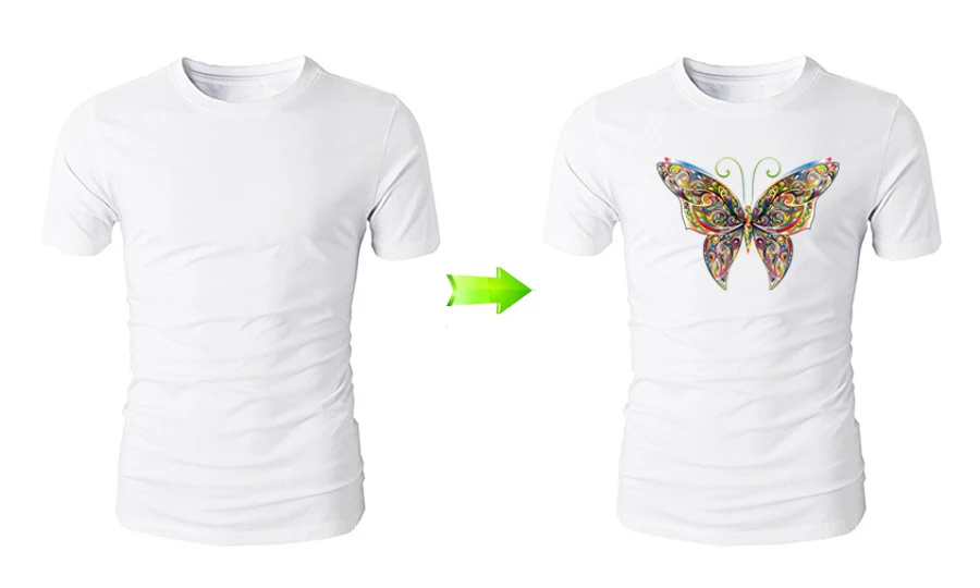 Butterfly Decor Iron-On Patches Clothing Deco Washable Diy Accessory Badges New Design Heat Transfer Clothes Patches 2
