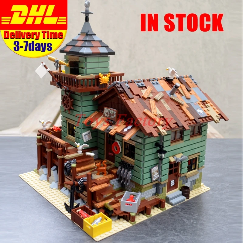 

In Stock Lepin 16050 2109Pcs MOC The Old Finishing Store Set Children Educational Building Blocks Bricks Toys Model Clone 21310