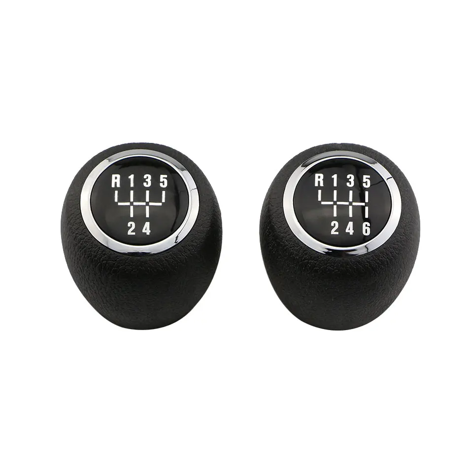 Goedkoop Jameo Auto 5 6 Speed Manual Auto Drijfwerkkop knop Shifter Lever Head voor Chevrolet Chevy Aveo Lova Cruze Accessoires onderdelen