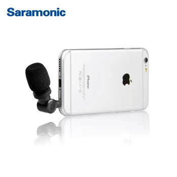 

Saramonic i-Mic Professional TRRS Condenser video Microphone for iPhone, iPad, iPod Touch & Mac phone