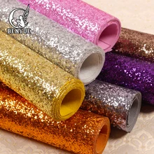 Chunky Glitter Wallpaper  Home Decor Solid Wallcovering High quality sparkly wallpaper For Salo Colorful Glitter Wrapping Paper 