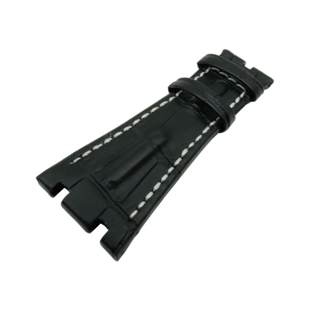 28 мм черный коричневый Натуральная кожа Wacth ремешок для AP подходит для Audemars для Piguet ремешок для часов+ инструмент