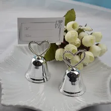 "Колокольчик поцелуя" место карты/фото держатель Колокольчик в форме сердца место карты Holde