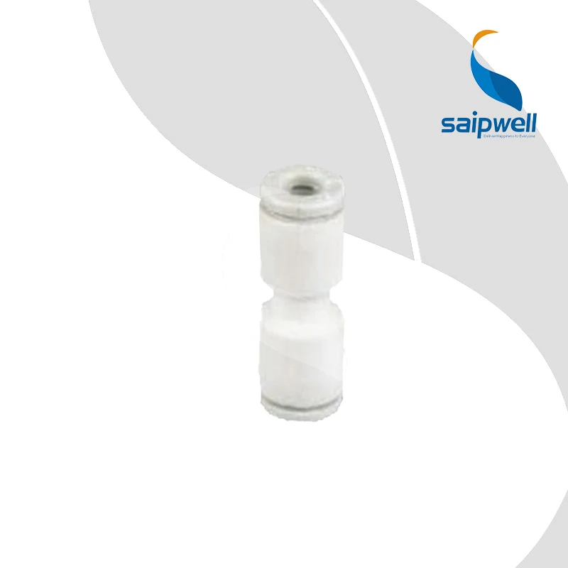 

5PCS/LOT KMH06-00 pneumatic connectors push in tube connector Pipeline accessory air hose quick connecting coupler unit
