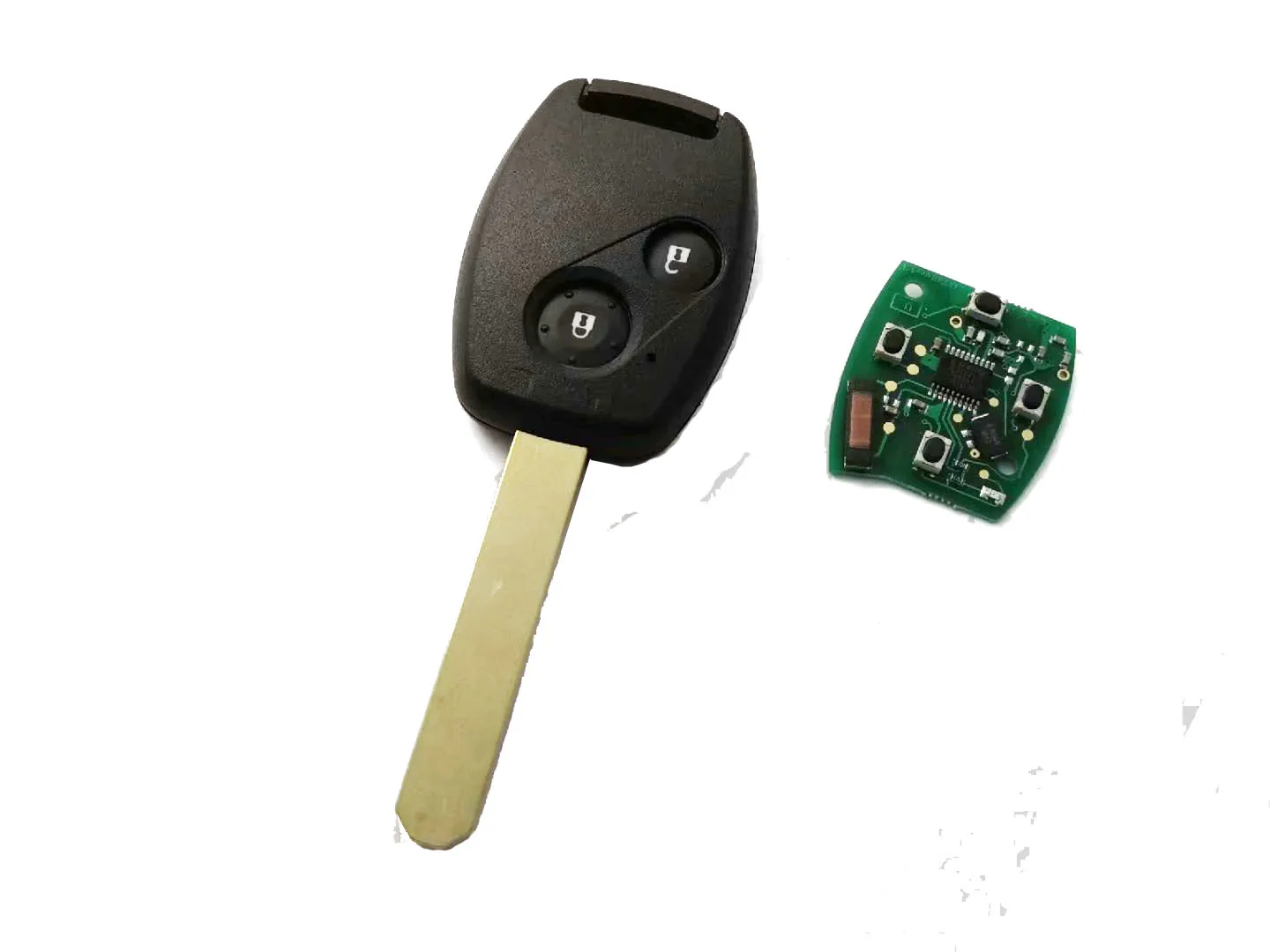 QCONTROL Автомобильный Дистанционный ключ Костюм для Honda CE0891 HLIK-1T Accord Элемент пилот Pilot HR-V Fit Insight городской Джаз Одиссея Fleed 433 МГц