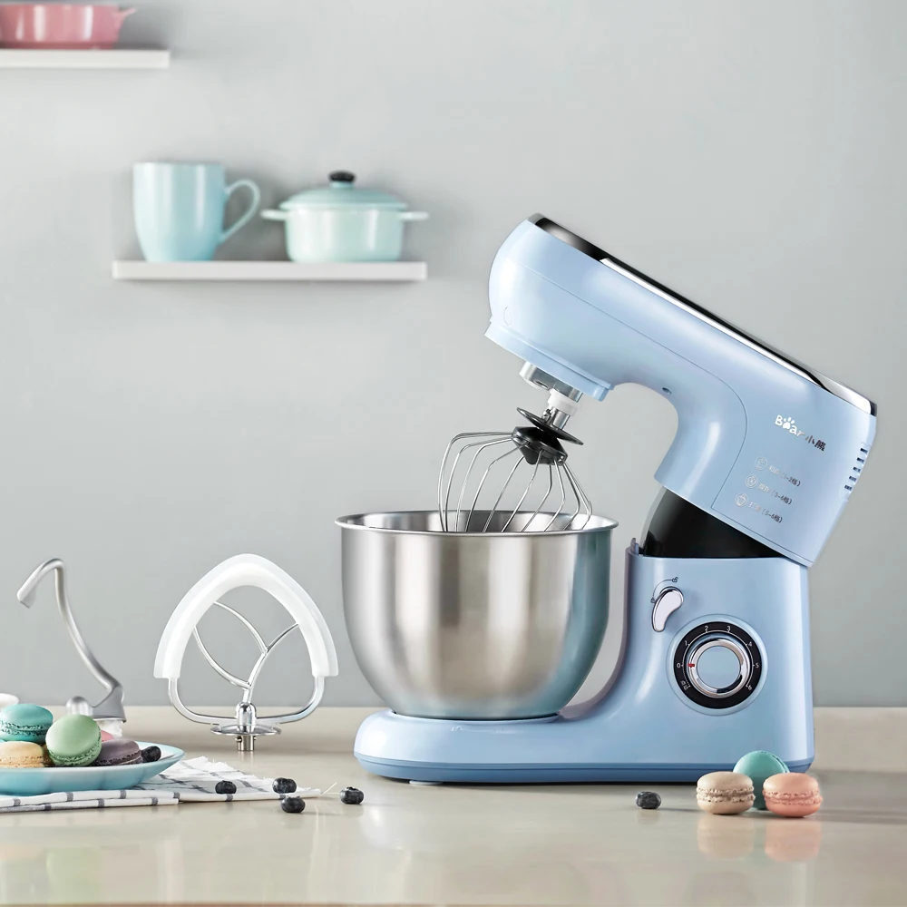 Многофункциональный Электрический миксер для теста 220 В 5 л 1000 Вт|dough mixer|stand food