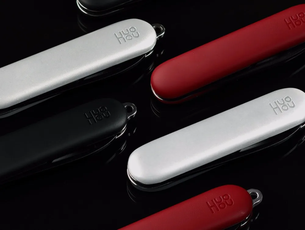 Xiaomi Huohou Mini Unpacking Knife Fold Fruit Knife cut tool Camp Tool Open Package outdoor survive clip camp sharp cutter (11)
