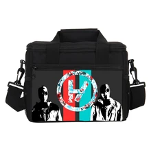 VEEVANV Thermal Lunch Bag Twenty One Pilots Food Storage Container Women Portable Insulated Thermo Boy Lunch Box Men Cooler Bag