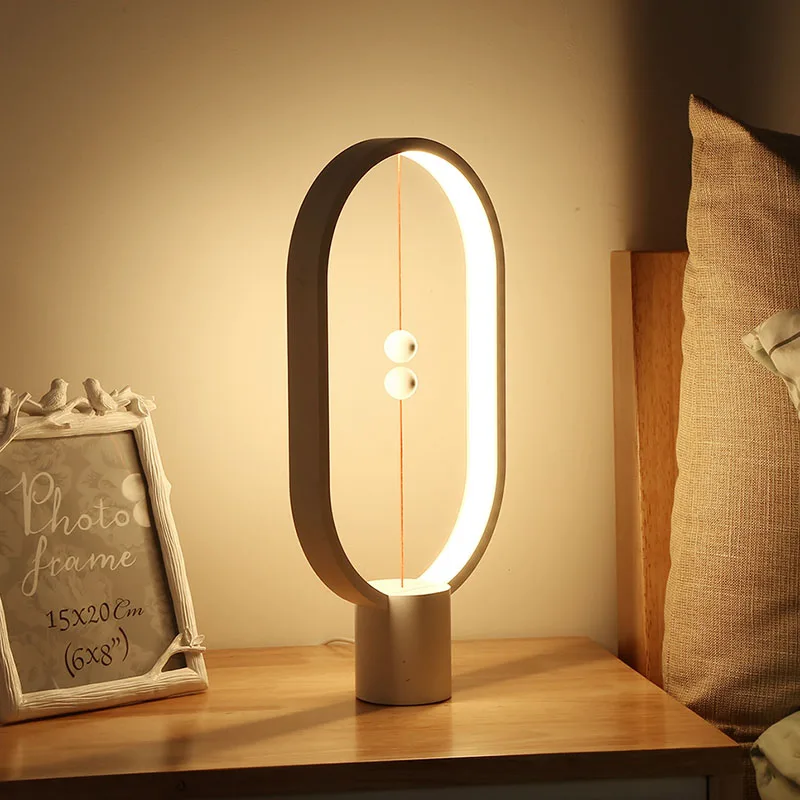 

LED Brightness Heng Balance Lamp LED Night Light Indoor Decoration Eye Protection Study Light for christmas