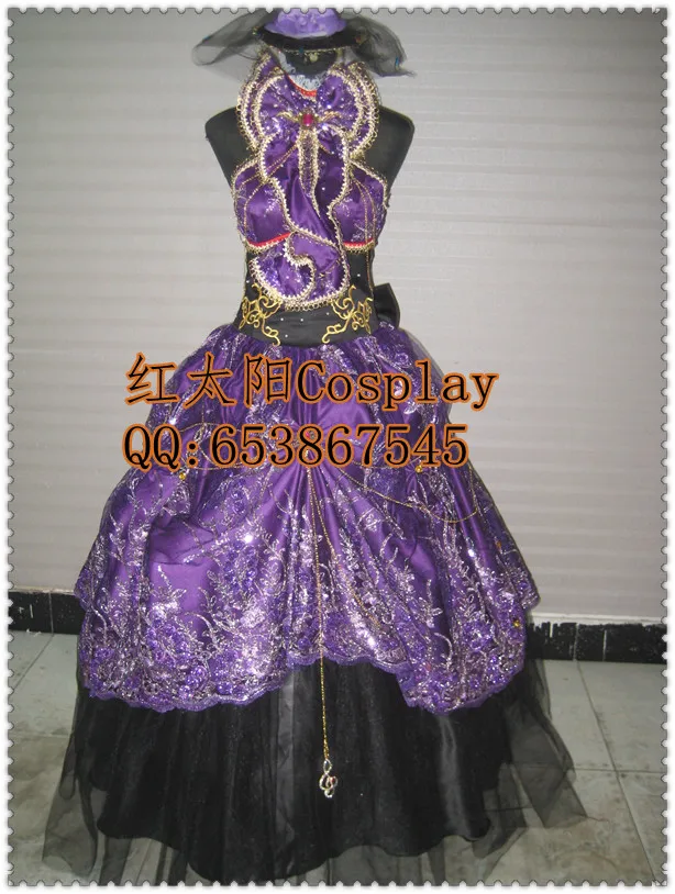 

2016 New Japanese Anime Vocaloid Megurine Luka Dress Cosplay Costume