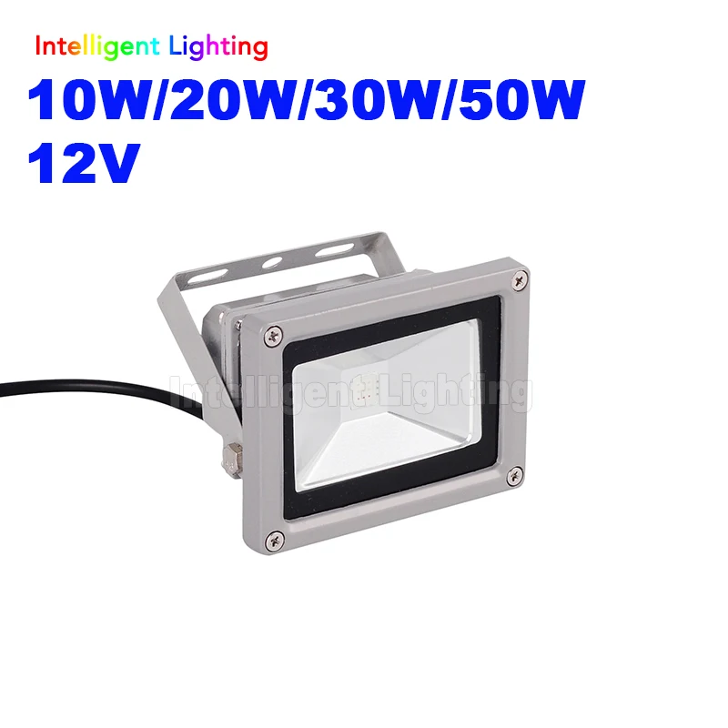 10W/20W/30W/50W 12V Waterproof IP65 Red/Blue/Green/ RGB/White/Warm White/outdoor led flood light | Лампы и освещение