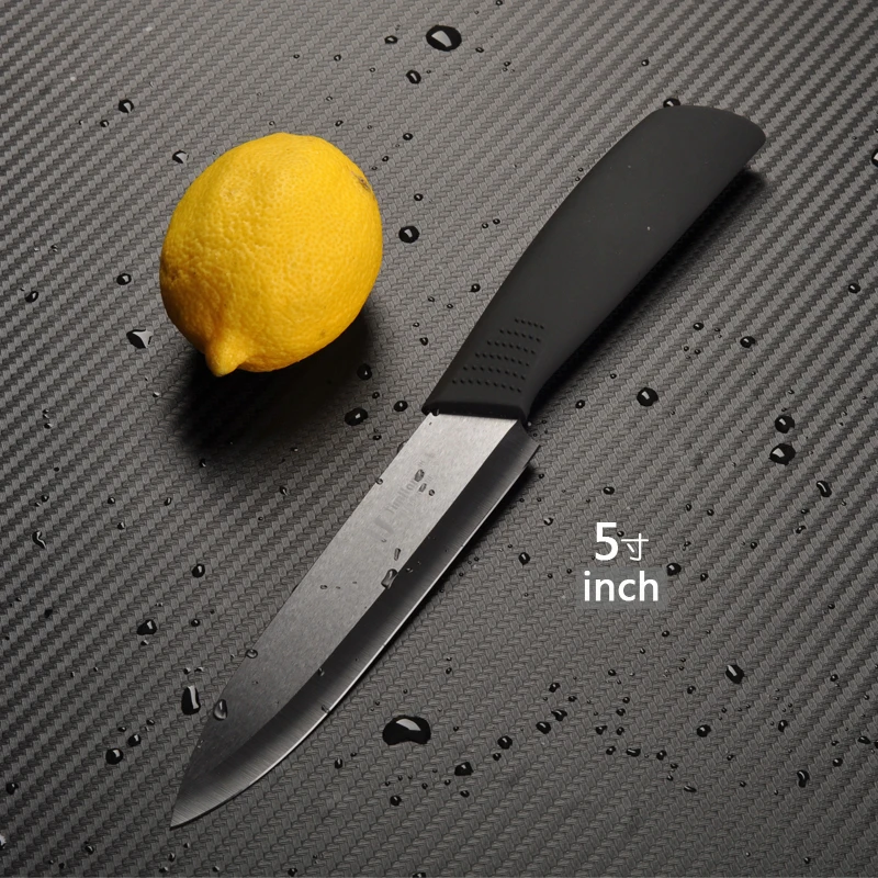 Timhome 5 &quotПрактичный керамический нож с крышкой|ceramic knife|ceramic utility knifeceramic knife |