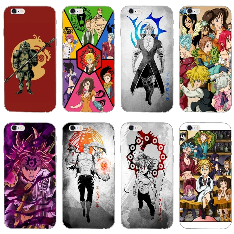 

Nanatsu no Taizai Seven Deadly Sin soft tpu cover case For Samsung Galaxy S10 Lite S9 S8 S7 S6 edge Plus S5 S4 Note 9 8 5 4 mini