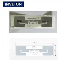 UHF RFID тег бег синхронизации чип система стяжка, RFID этикетка с impinj monza r6 чип большое расстояние для таймер марафона системы