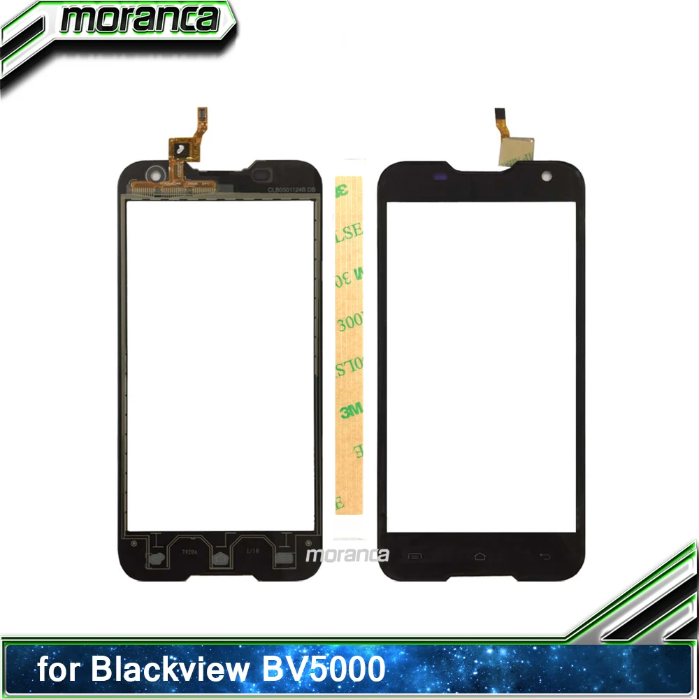 5.0 ''لمس الهاتف المحمول ل Blackview BV5000 محول الأرقام بشاشة تعمل بلمس الاستشعار لمس لوحة الجبهة زجاج عدسة + 3 M ملصقا