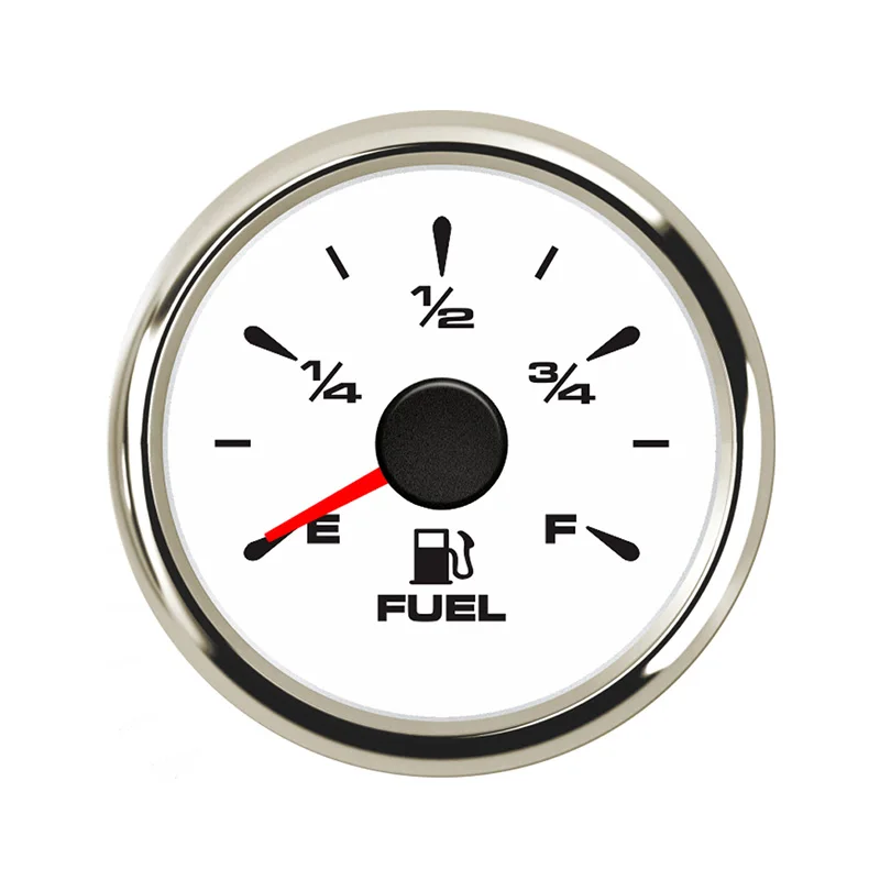 

52 mm DIY Motorcycle Fuel Level Gauge ohm for Generator Car Truck Boat with 8 Color Backlight 9-32V