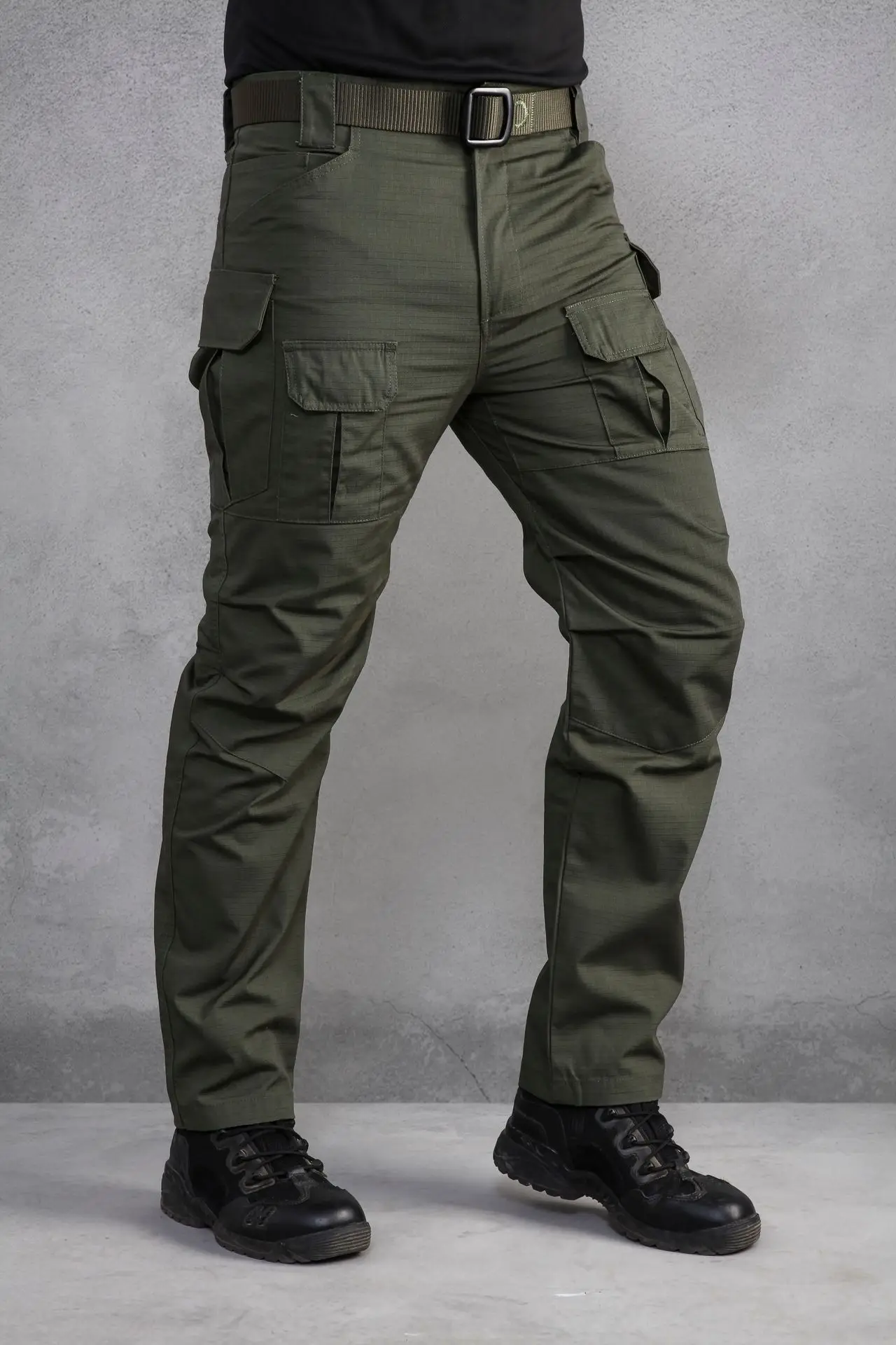 Wolf Enemy военные штаны карго с карманами темно-Камуфляж обычные тактические брюки Активные мужские брюки - Цвет: Army Green