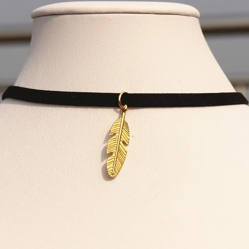 N931 Готический чокер ожерелья для женщин ключицы Collares модные ювелирные изделия в