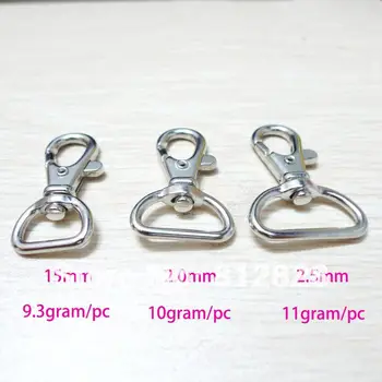 

50pcs 5/8'' 15mm Wide Opening Lobster Claps Lobster Keychain Free Shipping
