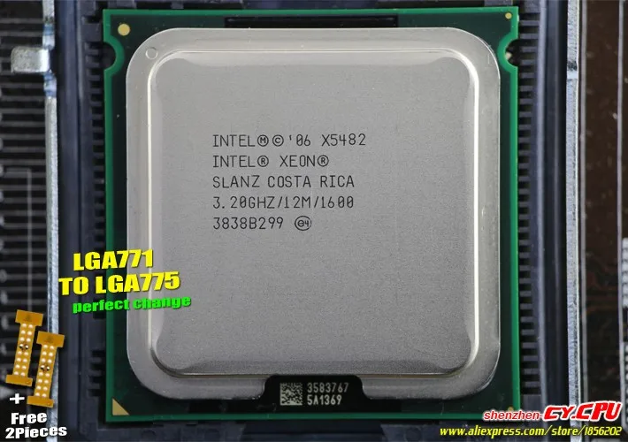 Processors SLANZ LGA771 Intel Pair of Intel Xeon X5482-3.20GHz Quad-Core 