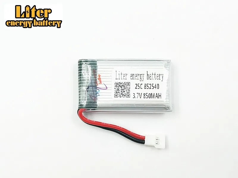 Дистанционный Квадрокоптер Sima X5C 3 7 В 850 мАч литиевая батарея 850mAH-air plug 852540 25c |