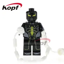 50 шт. PG340 Супер Герои Человек-паук Марк 2 Зеленый Гоблин Ник фурия г. У. Мост строительные блоки рождественские игрушки для детей подарок