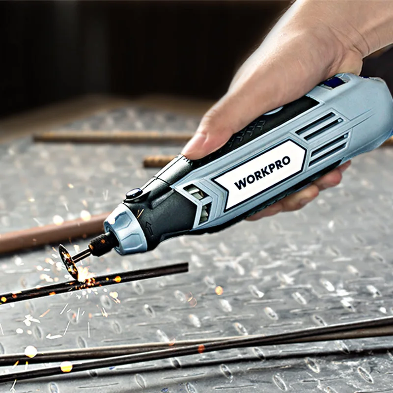WORKPRO 220V Mini Drill Electric Rotary Tool With