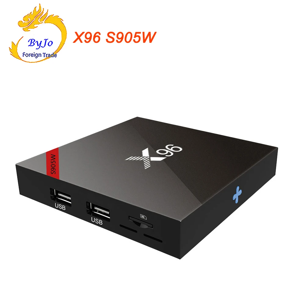 ТВ-приставка X96 S905W 1G 8G или 2G 16G Amlogic четырехъядерный Android 7 1 Wifi HDMI 2 0 4K * 2K Marshmallow