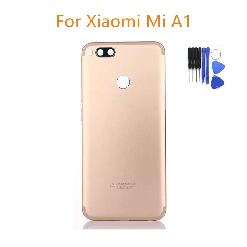 Для Xiaomi Mi A1 батарея задняя крышка для Xiaomi Mi A1 5x Задняя Дверь Корпус Замена Ремонт Запасные части+ Кнопка громкости питания