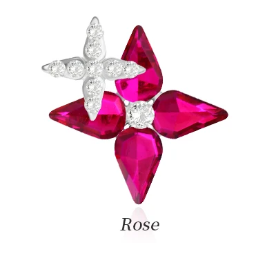 Блестящий сплав, кристаллы, бусины, пришитые стразы, аксессуары для украшения, сделай сам, для одежды, тканевые наклейки - Цвет: Rose